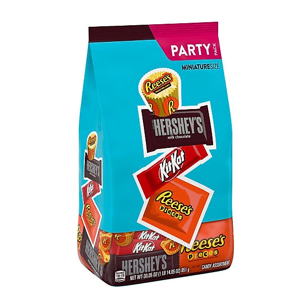 HERSHEY'S, KIT KAT and REESE'S Assorted Candy Party Pack, 30.05 oz. (HEC40061)