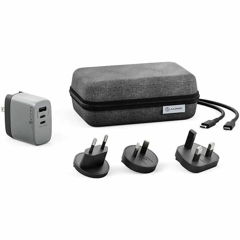 ALOGIC Rapid Power USB-C Wall Charger for Multiple Brands, Space Gray/Black (WCM1X67-SGR)