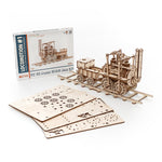 EWA Eco-Wood-Art Locomotive 3D Wooden STEM Construction Kit, 325 Pieces/Set (AVRAV0523404)
