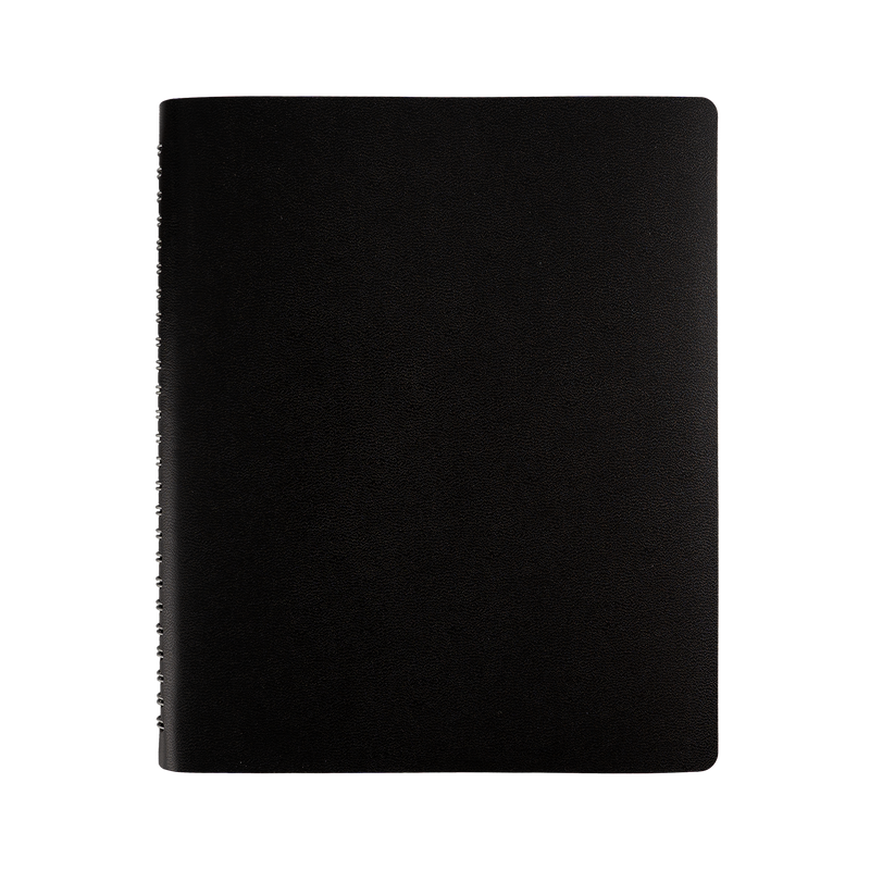 Staples 7" x 8.75" Undated Daily Planner, Black (ST60461-24)