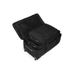 Bugatti Denver 3-Piece Polyester Telescoping Travel Duffel Set with Wheels, Black (DUFW9503XLBU-BLA)
