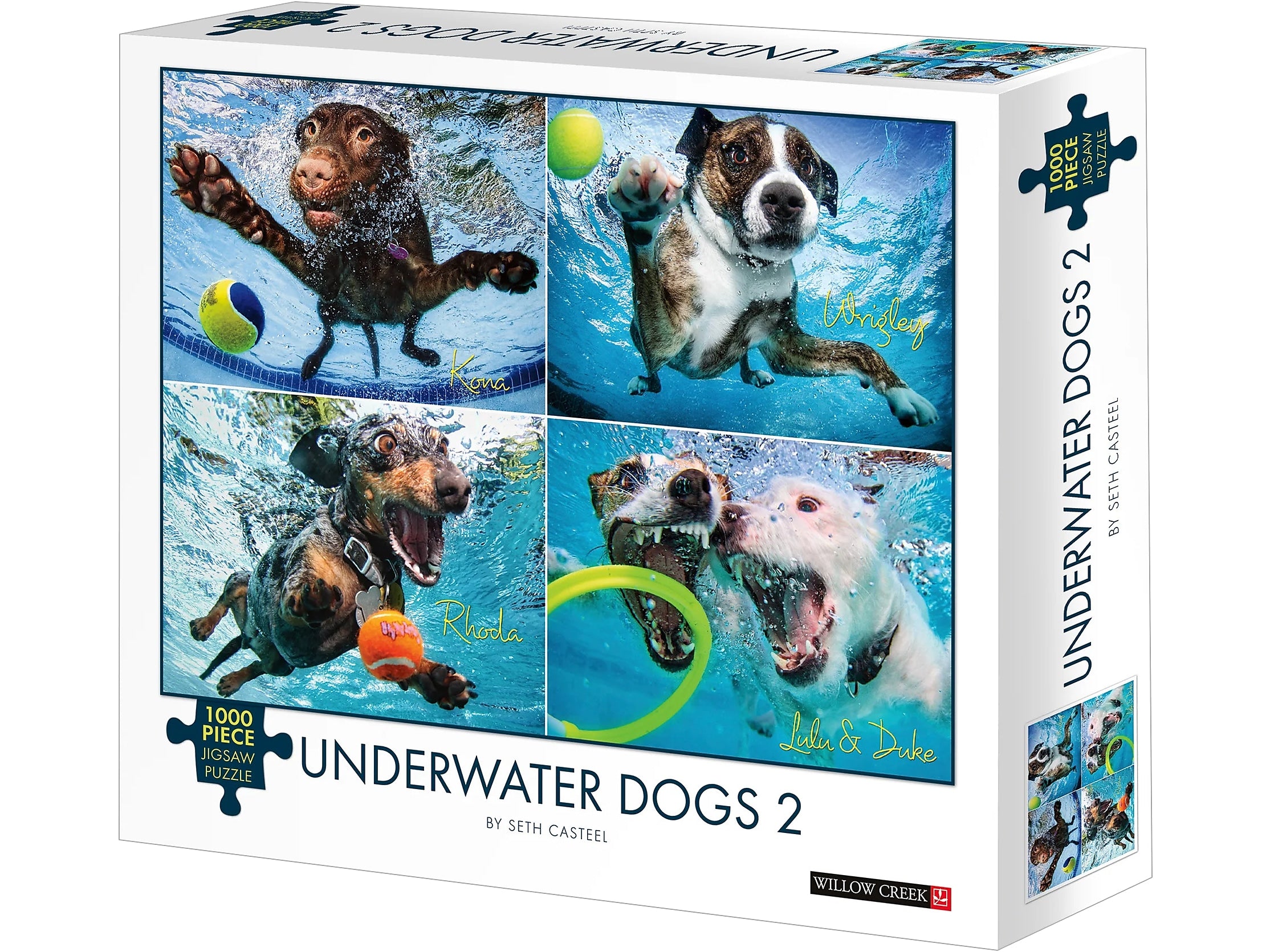 Willow Creek Underwater Dogs 2 1000-Piece Jigsaw Puzzle (34380)