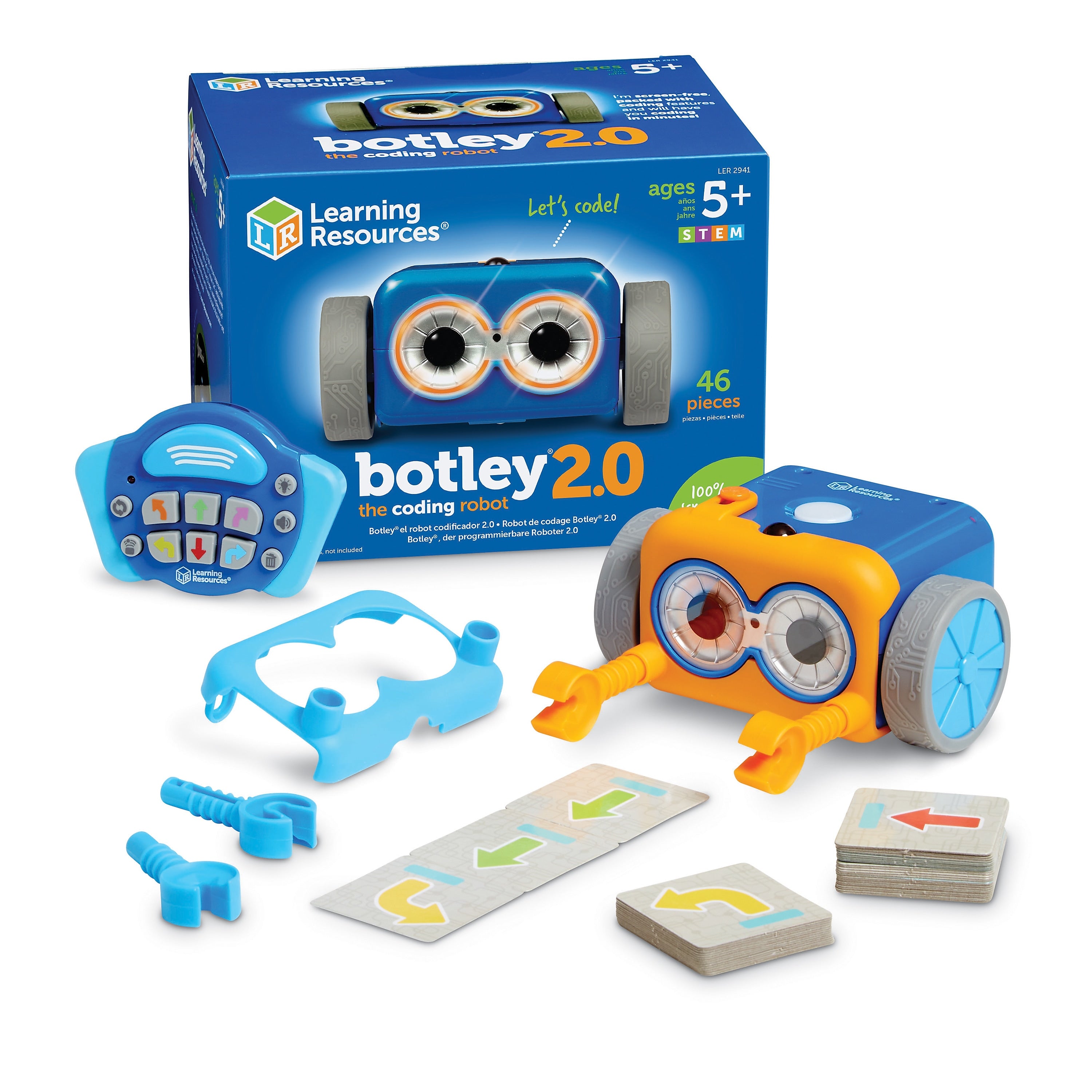 Learning Resources Botley 2.0 the Coding Robot Coding Activity Set (LER2941)