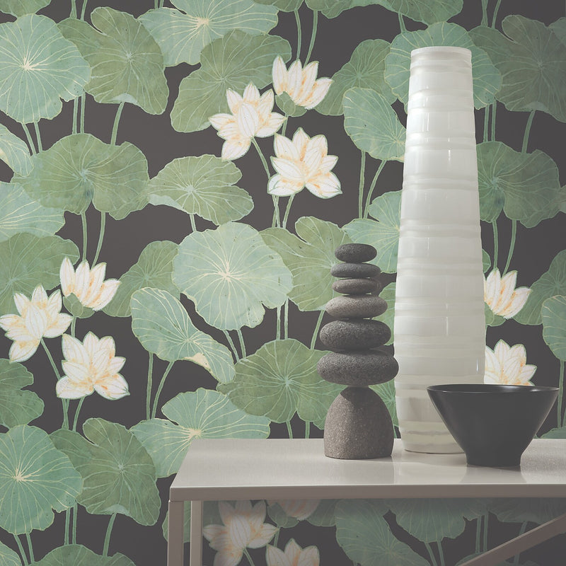 York Wallcoverings Lily Pad Peel and Stick Wallpaper (RMK11433WP)