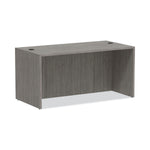 Alera Alera Valencia Series Straight Front Desk Shell, 59.13" x 29.5" x 29.63", Gray
