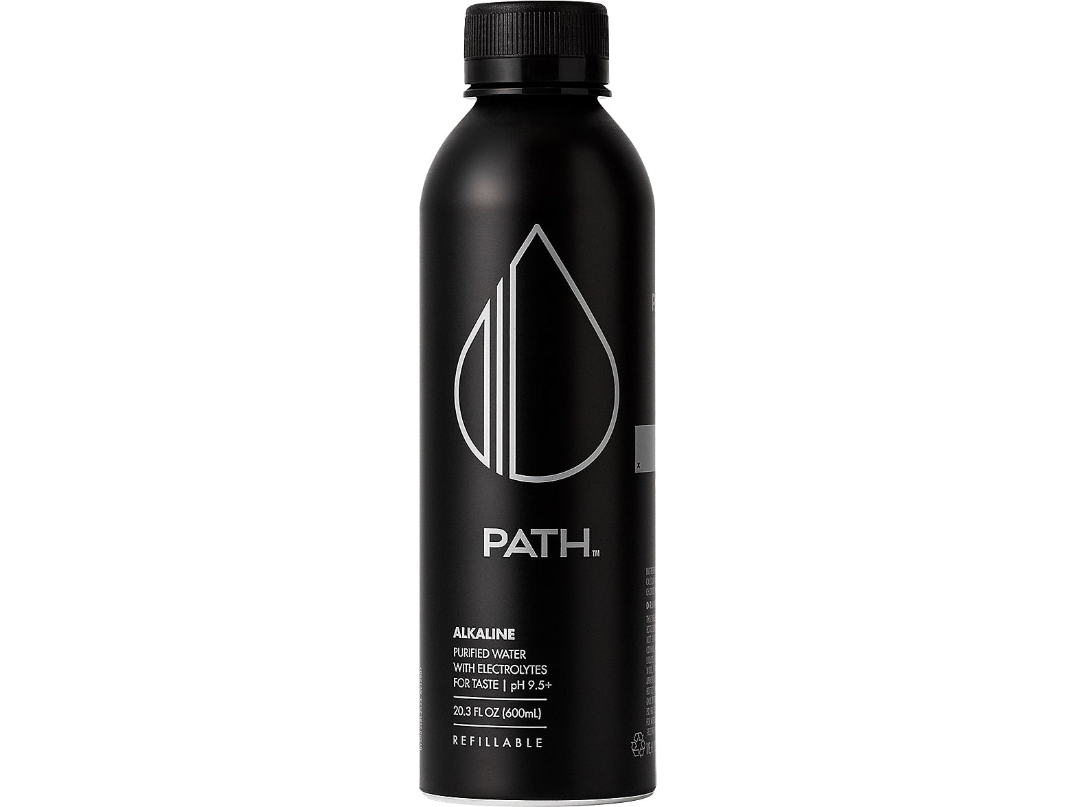 PATH Purified Alkaline Water, 20.3 oz., 12 Bottles/Carton (FG-1003)