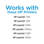 HP 49A Black Standard Yield Toner Cartridge, Prints Up to 2,500 Pages (Q5949A)