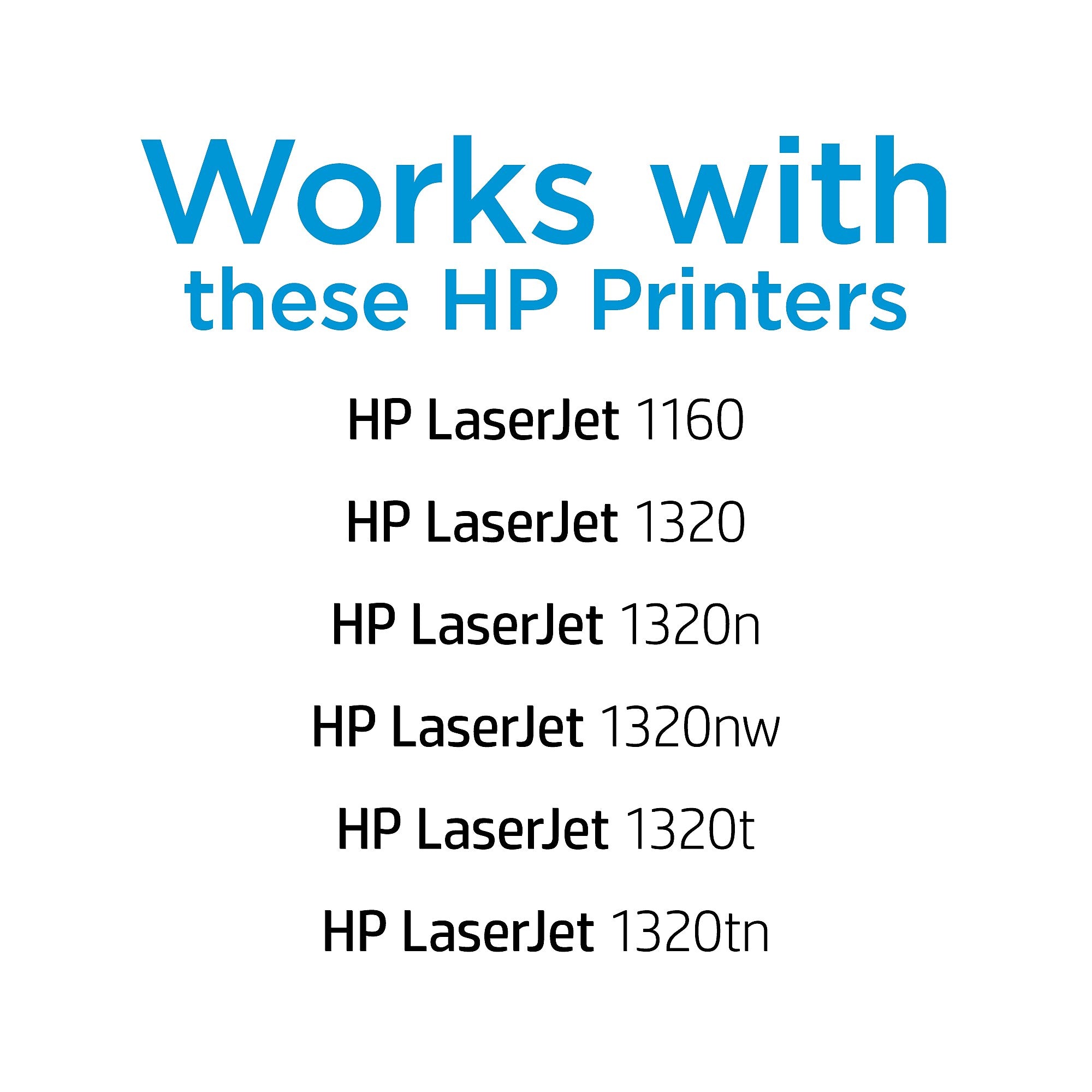 HP 49A Black Standard Yield Toner Cartridge, Prints Up to 2,500 Pages (Q5949A)