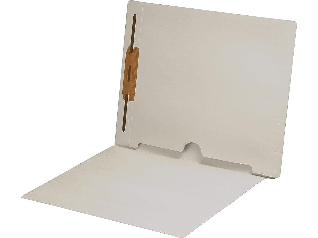 Medical Arts Press End Tab File Folder, Straight Cut, Letter-Size, White, 50/Box (S-09018-WHT)