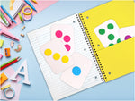 Better Office 3-Subject Notebooks, 8" x 10.5", Wide Ruled, 120 Sheets, 6/Pack (25636-6PK)