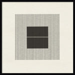 Amanti Art Paper Object No 6 by The MIUUS STUDIO Wood Framed Wall Art Print, 33" x 33" (A42675549478)
