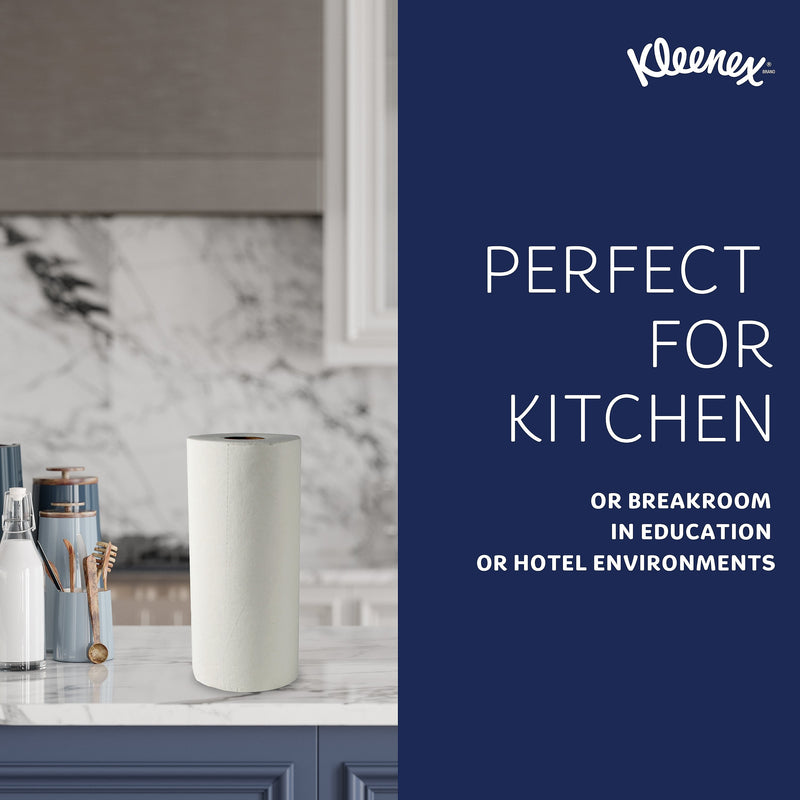 Kleenex Premiere Paper Towels, 1-ply, 70 Sheets/Roll, 24 Rolls/Pack (13964)