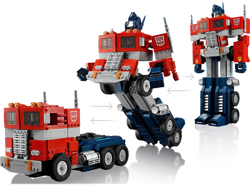 LEGO Icons Transformers Optimus Prime Building Set (10302)