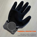 Ergodyne ProFlex 7501 Nitrile CoatedCold Resistant Gloves, XL, Gray, 1 Pair (17635)