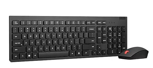 Lenovo Essential Wireless Combo Keyboard & Mouse Gen2, Black (4X31N50708)
