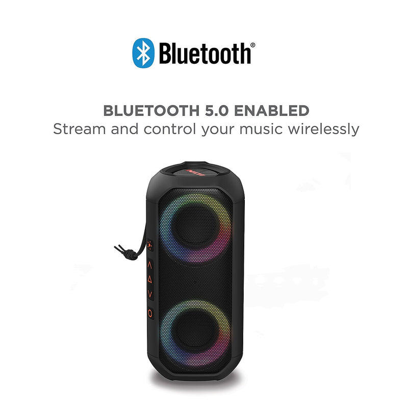 ION Uber Wireless Bluetooth Speaker with Speakerphone, Water Resistant, Black (UBERBOOMXUS)