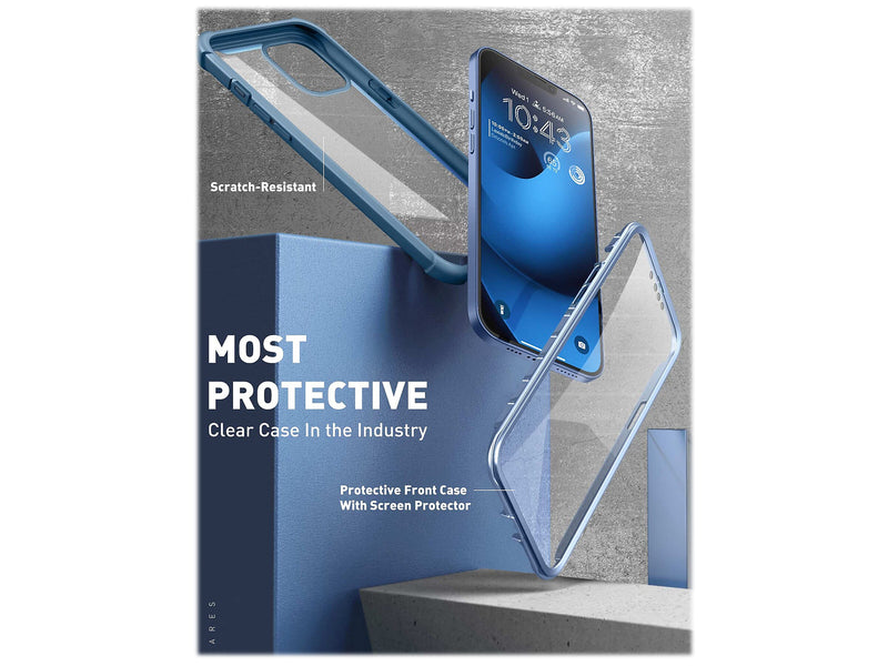 i-Blason Ares Blue Case for iPhone 14 Plus (iPhone2022-6.7-Ares-SP-Azure)