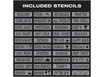 Excello Global Products Indoor/Outdoor A-Frame Sidewalk Sign, 22.8" x 40", Black/Brown (GPP-0001-S)