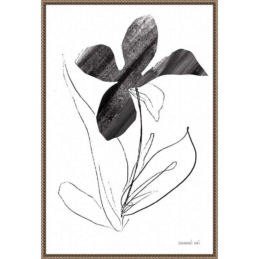 Amanti Art Paradise Plants II by Danhui Nai Framed Canvas Wall Art Print, 23" x 33" (A42678302726)