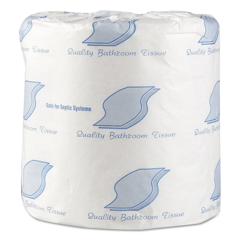 Standard Bath Tissue, 1-Ply, 1000 Sheets, 96/Ct