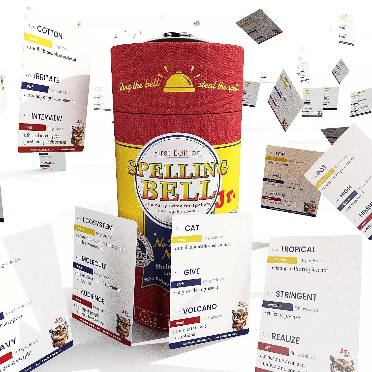 Spelling Bell Spelling Game - Kid's Edition, Grades K-6
