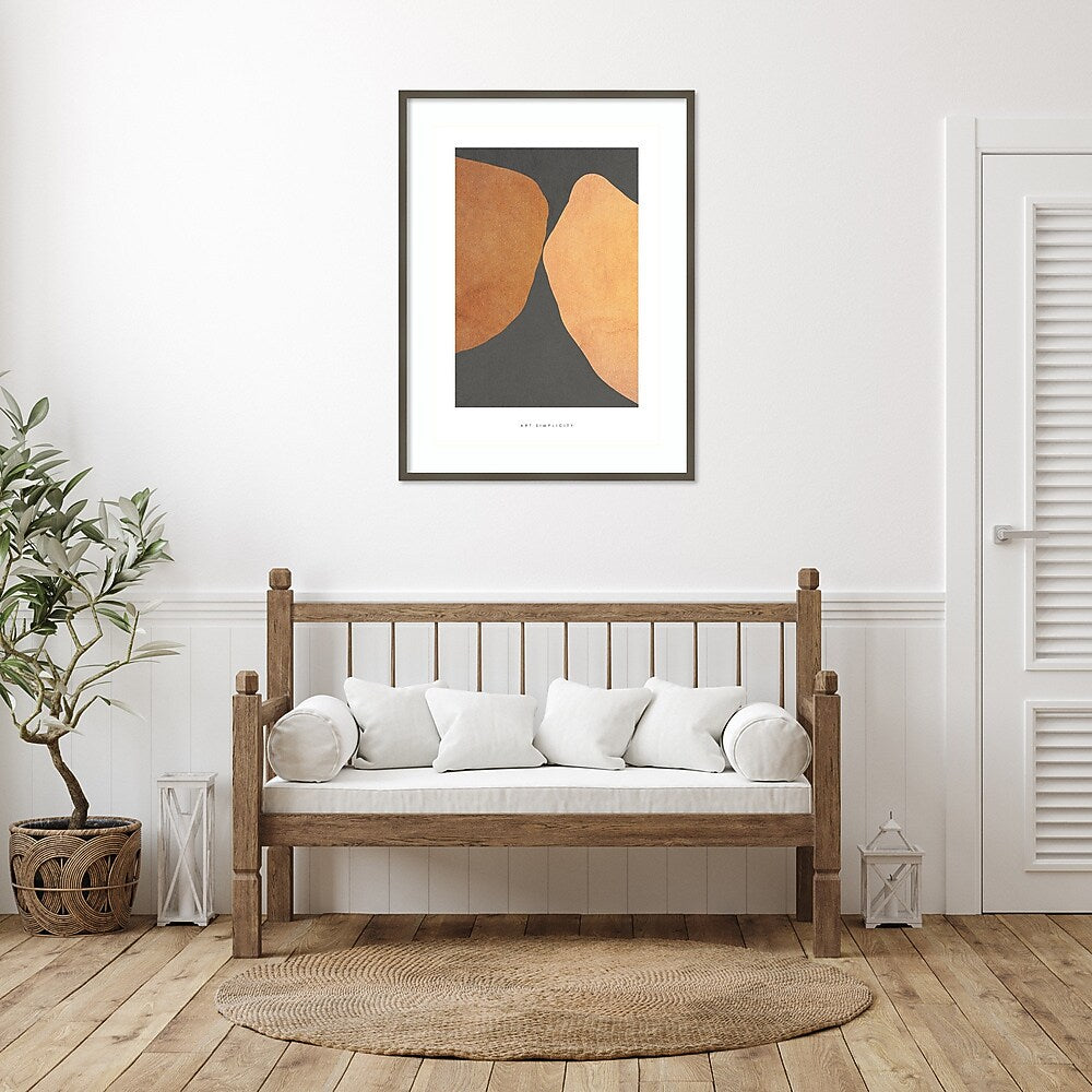 Amanti Art Art Simplicity 4 by Design Fabrikken Wood Framed Wall Art Print, 31" x 41" (A42675535240)