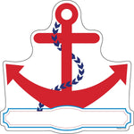 Barker Creek Nautical Chevron Double-Sided Accents, 36/Pack (LL2203)
