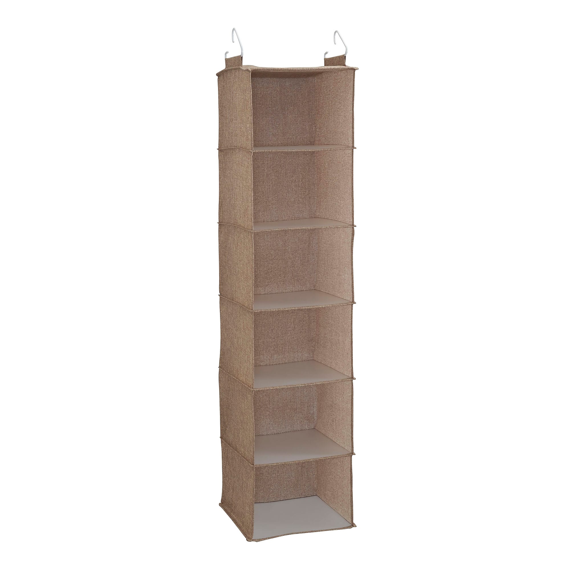Household Essentials Hanging Closet Organizer, 6 Shelf (7802-1)