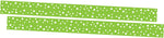 Barker Creek Double-Sided Border, 35" x 3", Dot to Dot Lime, 24/Pack (4438)