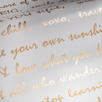 York Wallcoverings Dream Big Script Peel and Stick Wallpaper (RMK9006WP)