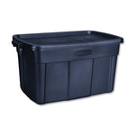 Rubbermaid Roughneck 124 Quart Storage Container, Plastic, Dark Indigo Metallic (UNXRMRT310000)