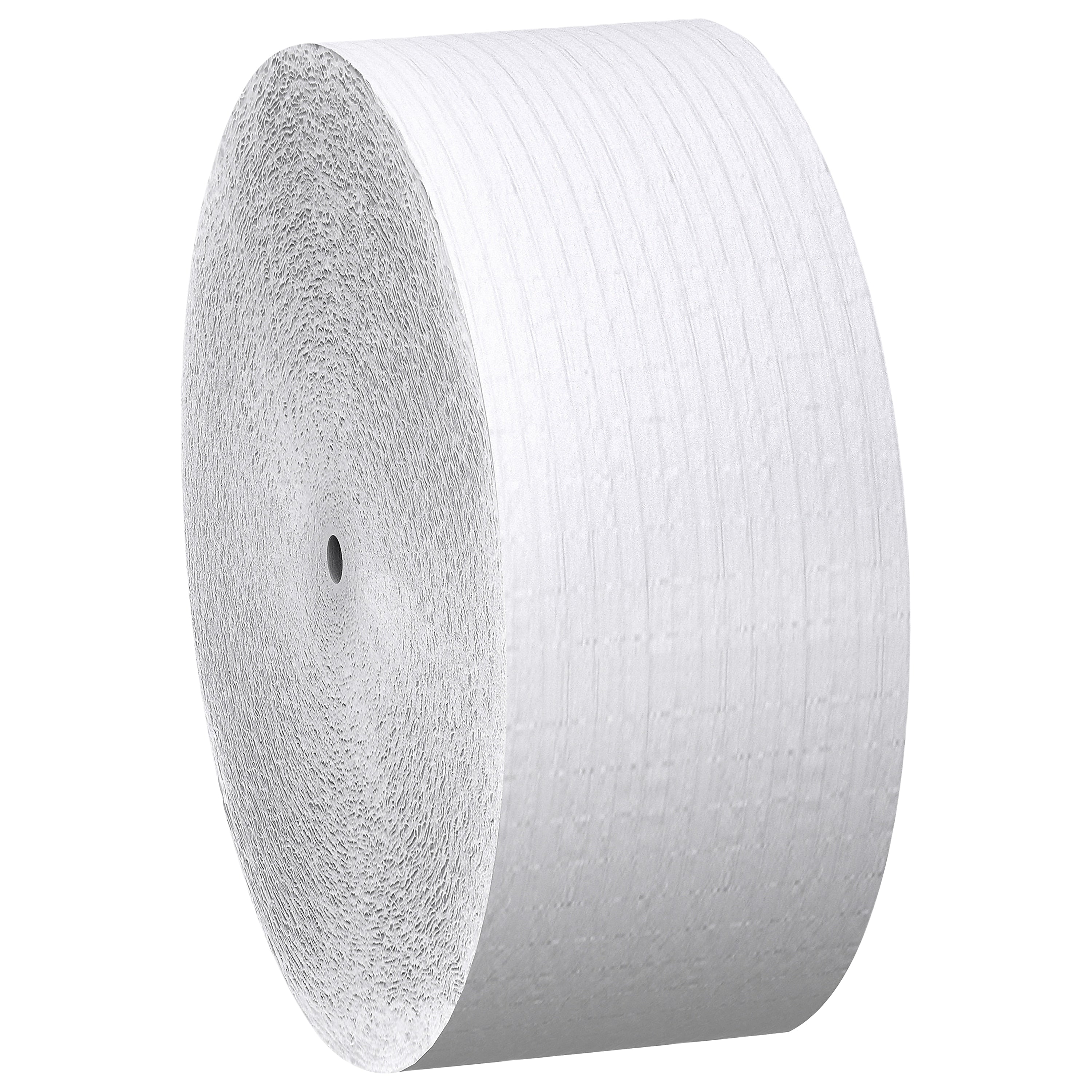 Scott Essential Recycled Jumbo Toilet Paper, 1-Ply, White, 2300 ft./Roll, 12 Rolls/Case (07005)