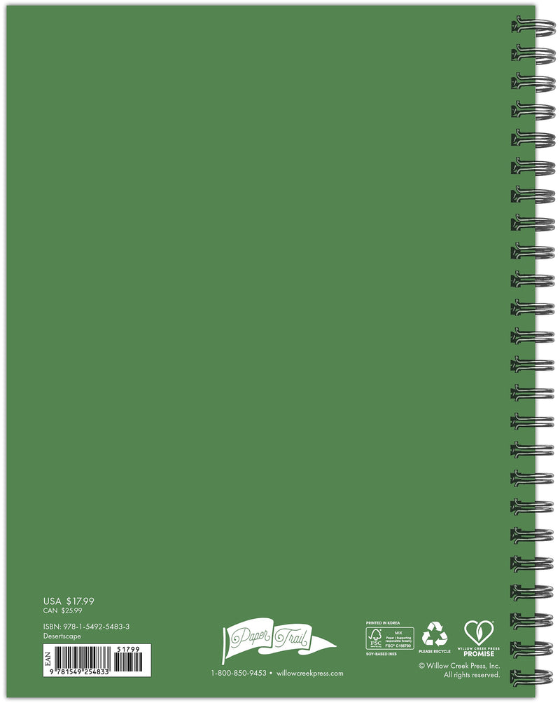 2025-2026 Willow Creek Desertscape 6.5" x 8.5" Academic Year Weekly & Monthly Planner, Multicolored (54833)