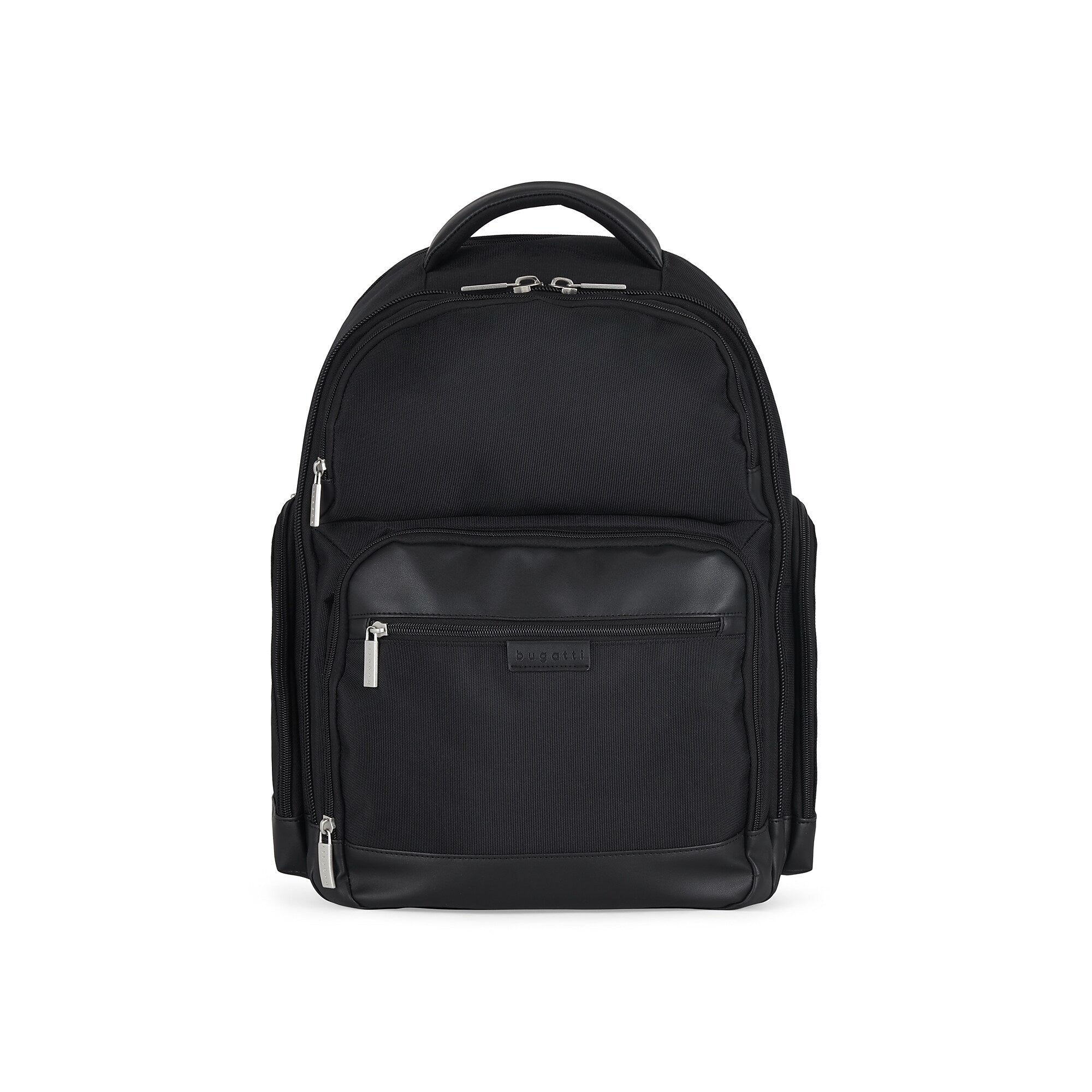 Bugatti Lucas Laptop Backpack, Large, Black (BKP113-Black)