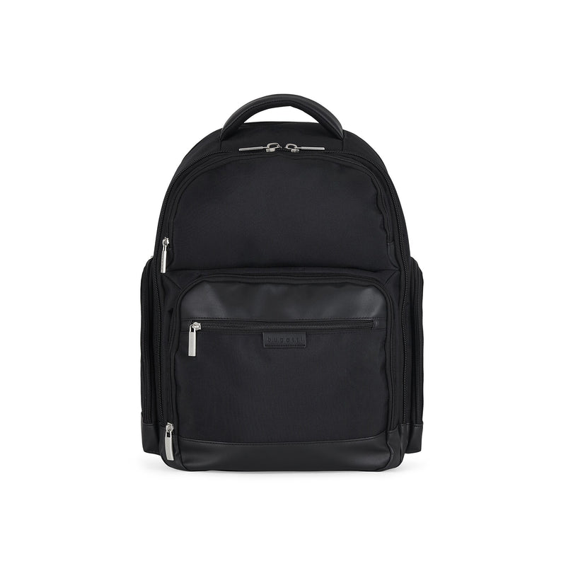 Bugatti Lucas Laptop Backpack, Large, Black (BKP113-Black)