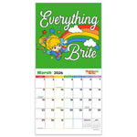 2026 TF Publishing 7" x 7" Monthly Wall Calendar, (26-2112)