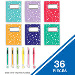 Carson Dellosa Education Notebooks and Pens Cut-Outs, 36/Pack, 3 Packs/Bundle (CD-120632-3)