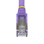 StarTech 6 ft. CAT-6a Ethernet Cable, 27AWG, Purple (NLPL-6F-CAT-6a-PATCH)