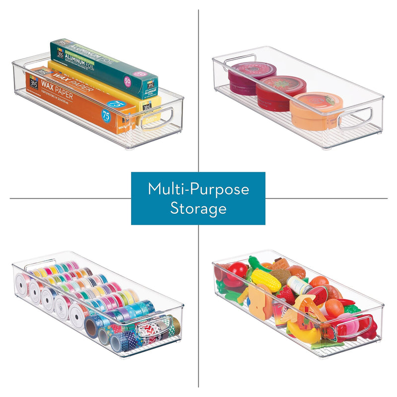 iDESIGN Pantry Organizers, Clear, 4/Set (27822M4)