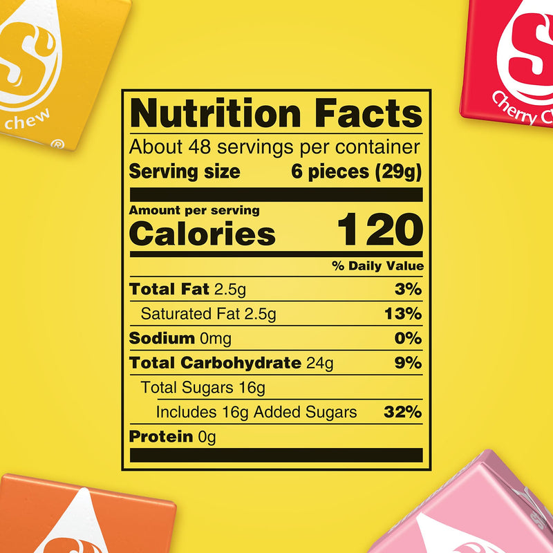Starburst Original Fruit Chews Candy, Assorted Flavors, 50 oz. (WMW28086)