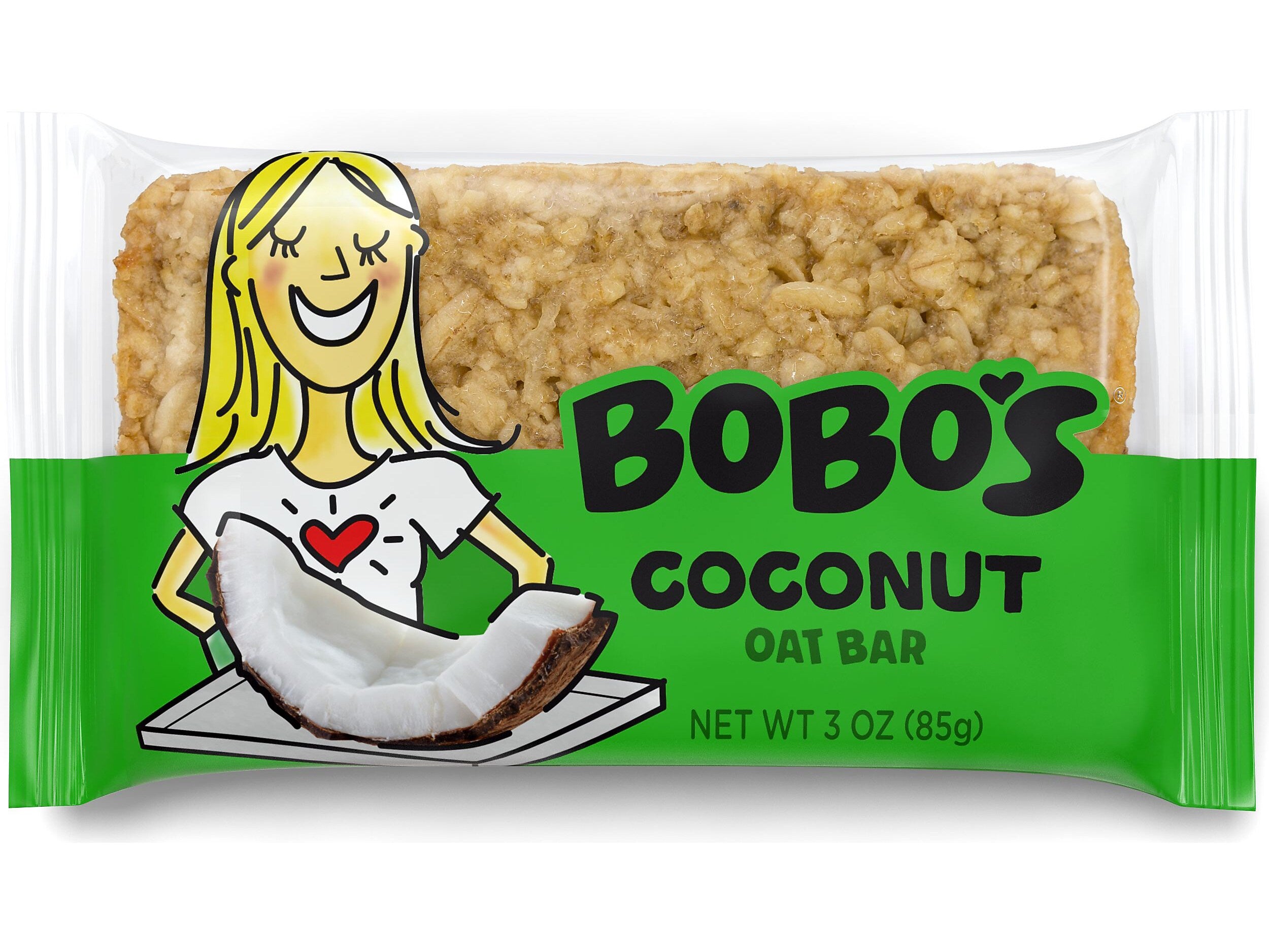 Bobo's Gluten-Free Coconut Oat Bar, 36 oz., 12 Bars/Box (103-D)
