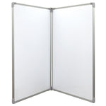 Excello Global Products Wall-Mounted Magnetic Steel Dry-Erase Whiteboard, 40" x 60" (EGP-HD-0551)