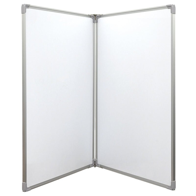 Excello Global Products Wall-Mounted Magnetic Steel Dry-Erase Whiteboard, 40" x 60" (EGP-HD-0551)