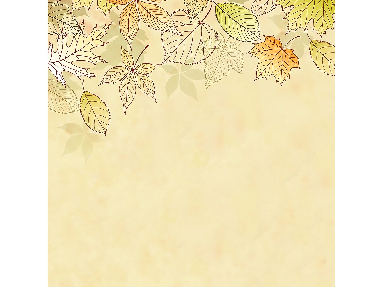 Great Papers! Crispy Fall Leaves Holiday Letterhead, Multicolor, 80/Pack (2019089)