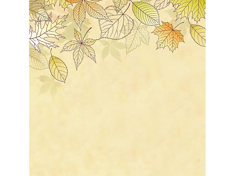 Great Papers! Crispy Fall Leaves Holiday Letterhead, Multicolor, 80/Pack (2019089)