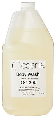Oceania Body Wash, Coconut Lime Verbena, 128 oz., 4 Gallons/Case (OC300)