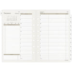 2026 AT-A-GLANCE 8.5" x 5.5" Daily & Monthly Planner Refill Pages, White/Brown (481-225A-26)