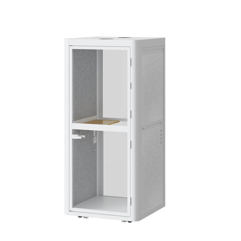 Flexispot Sound Absorbing Privacy Booth, White (EP1FW)