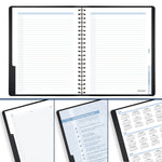 2026 AT-A-GLANCE The Action Planner 6.5" x 8.75" Daily Appointment Book, Faux Leather Cover, Black (70-EP03-05-26)