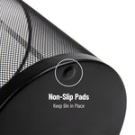 Mind Reader Metal Mesh Trash Can Without Lid, 4.5 Gallon, Black, 3/Pack (3CGARB-BLK)